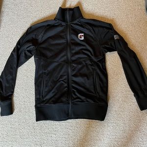 New North face zip up sweatshirt with Gatorade logo